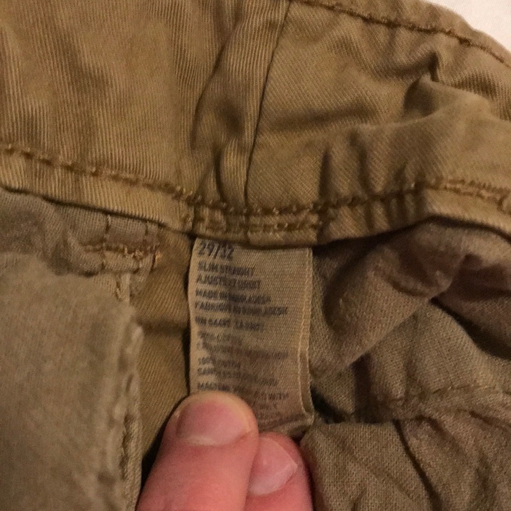 Three pairs of American Eagle khakis - Picture 2 of 4